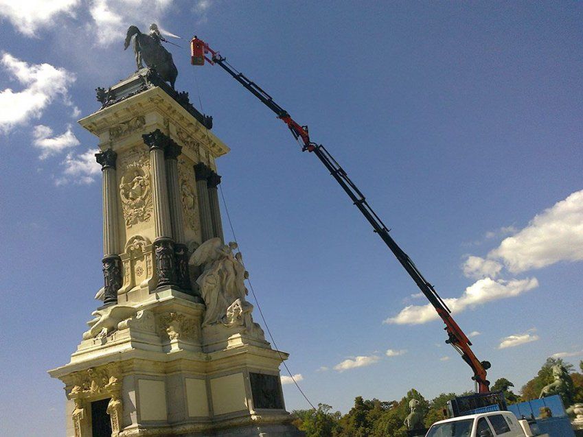 Grúas para construcción en Madrid