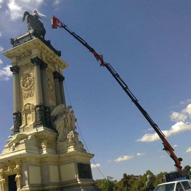 Grúas para construcción en Madrid