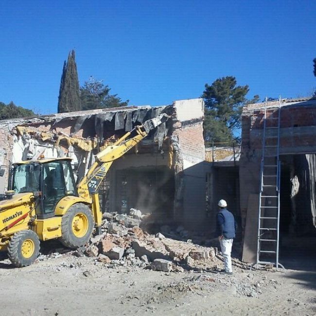 Transporte de escombros en Madrid