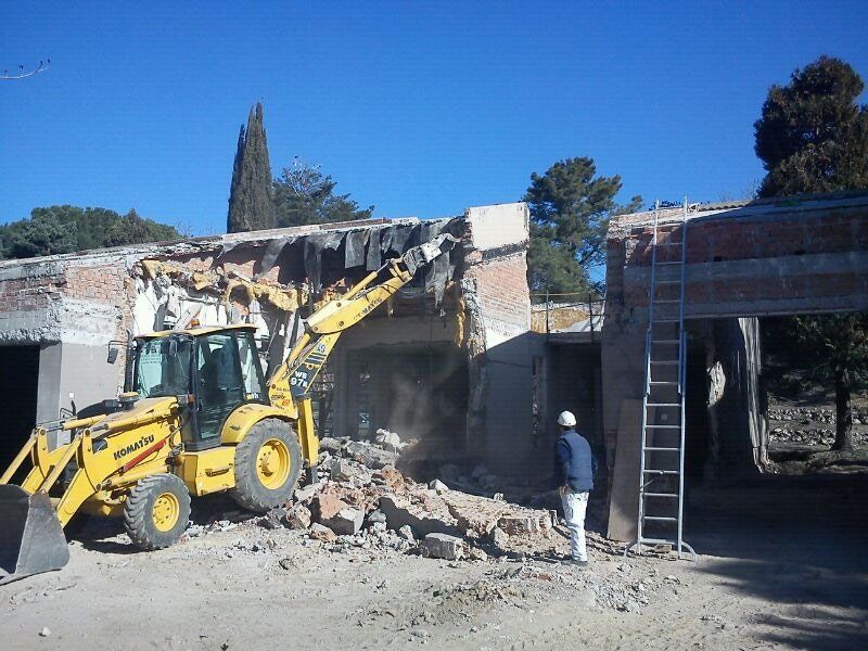 Transporte de escombros en Madrid