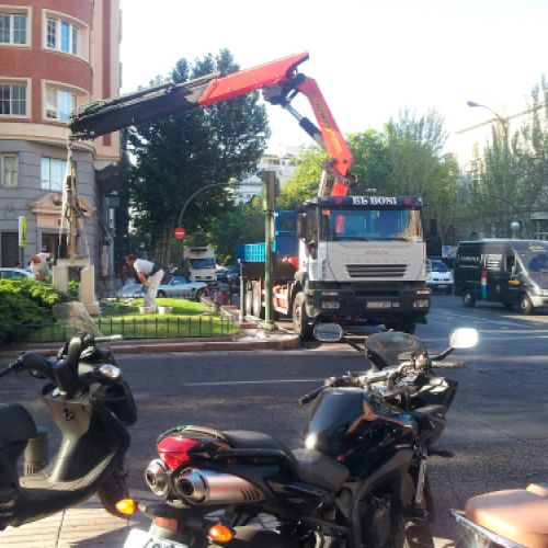 Transporte mercancías carretera Madrid