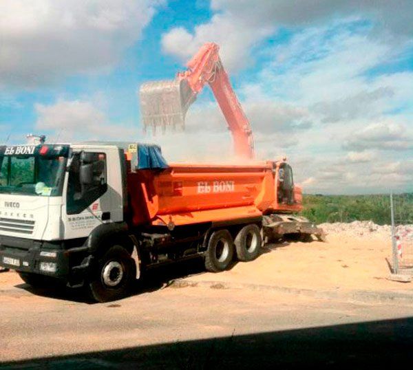 Movimiento de tierras en Madrid